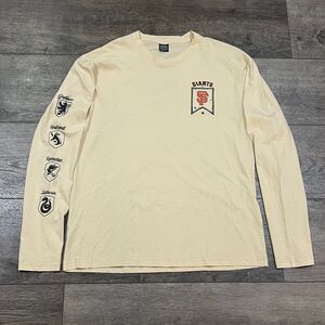 San Francisco Giants x Harry Potter Promo Long Sleeve T‑Shirt Sleeve Logos Large